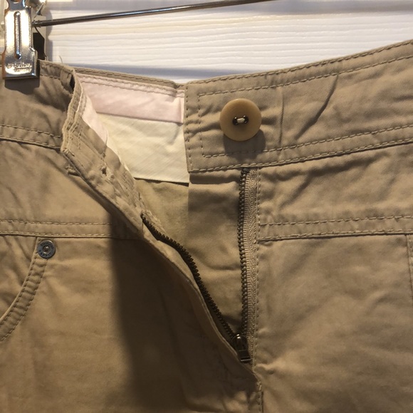 Midi/modest Skirt tan/beige Esprit, two pockets and zip in front, EUR40/US10 - Picture 5 of 8